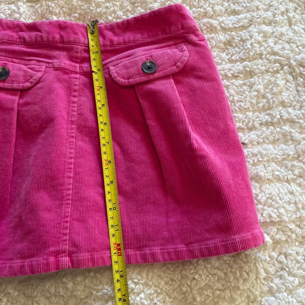 Ralph Lauren Hot Pink Corduroy‎ Skort Girls Size 14 Mini Skirt Shorts Pony Logo